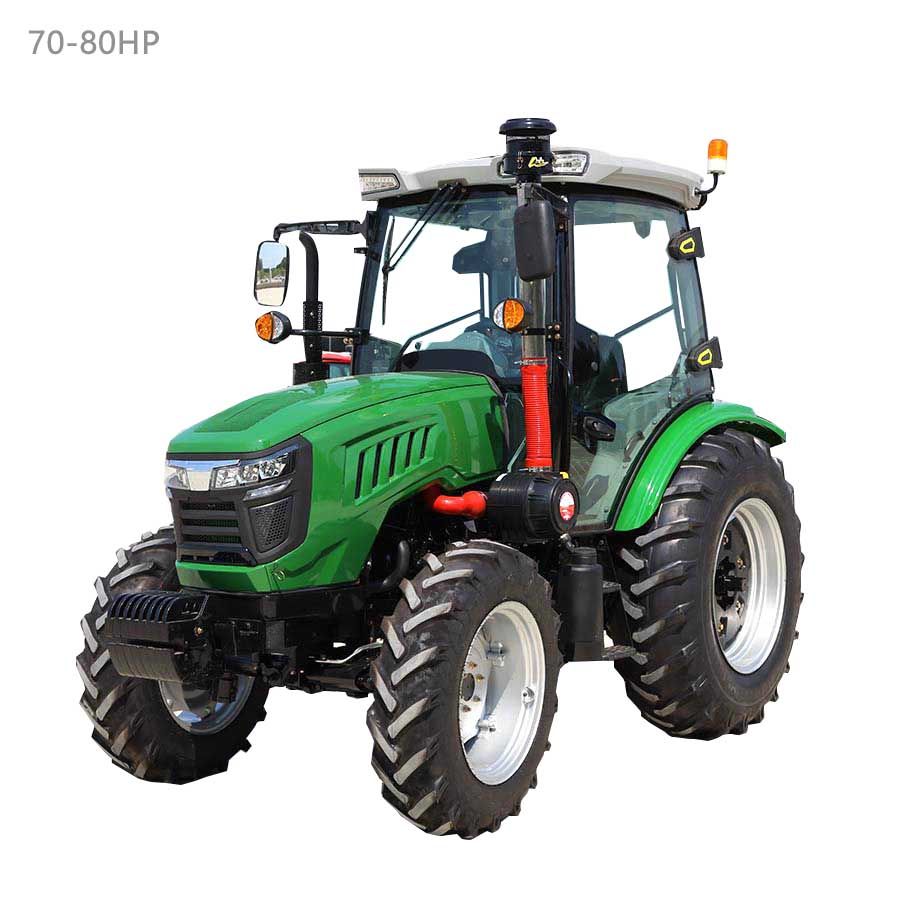 Green 70hp Farm Tractor